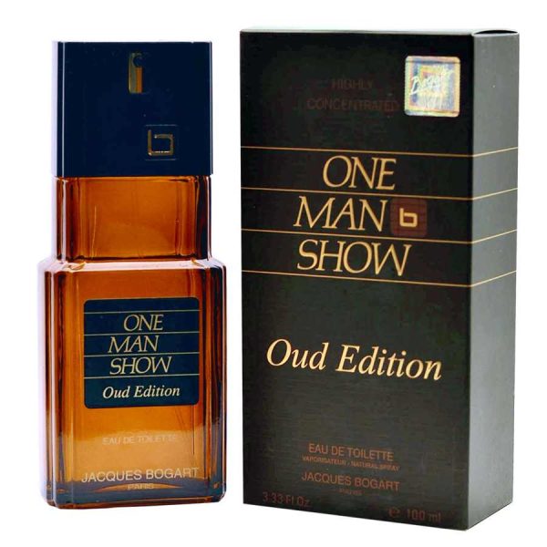 Jacques Bogart One Man Show Oud Edition Men EDT 100 ml בוגארט וואן מן שואו אוד אדישן אדט 100מ"ל בושם לגבר
