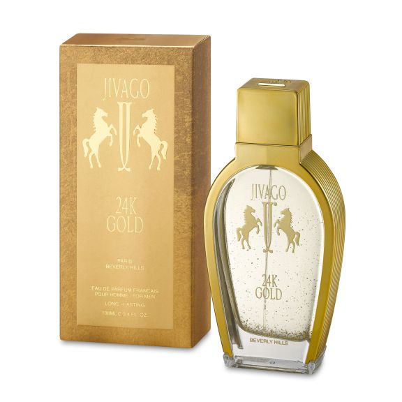 Jivago 24K Gold EDP For Men 100 ML ג'יוואגו 24 קארט גולד אדפ לגבר 100 מ”ל