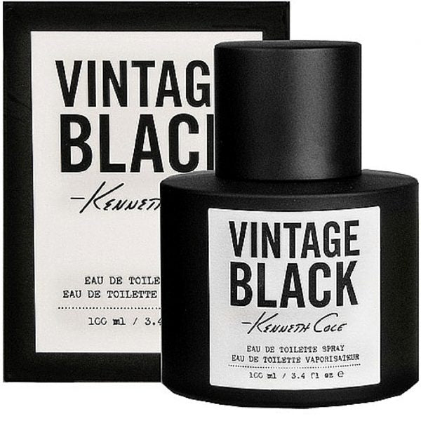 Kenneth Cole Vintage Black 100 ml Edt Tester  טסטר קנת קול וינטג' בלאק 100 מ"ל א.ד.ט לגבר