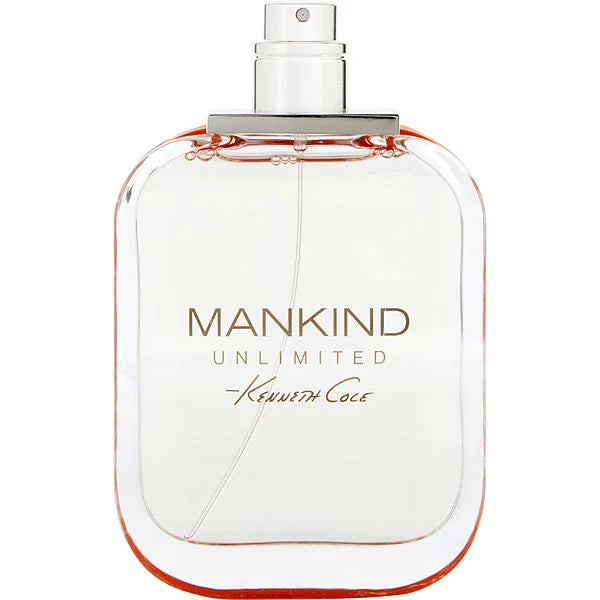 Kenneth Cole Mankind Unlimited 100 ml EDT Man Tester טסטר קנת קול מאנקינד אנלימיטד אדט לגבר 100 מ"ל
