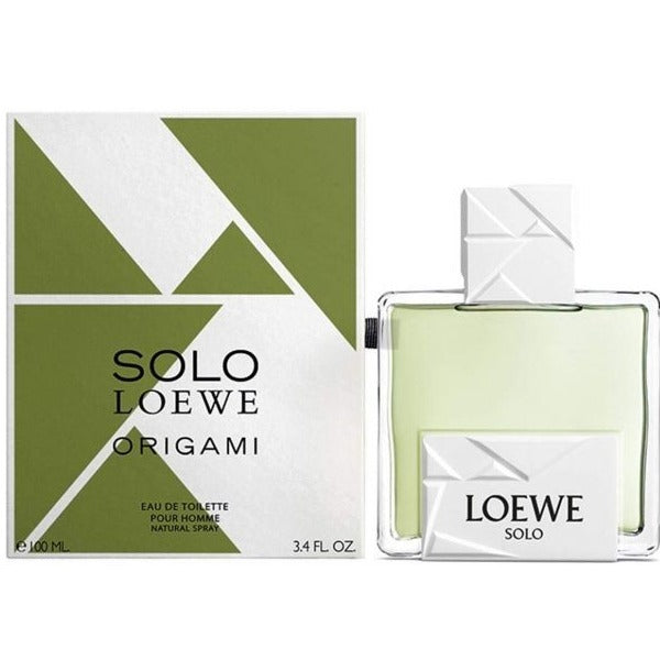 Loewe Solo Origami 100 ml Edt M סולו אוריגמי 100 מ"ל א.ד.ט