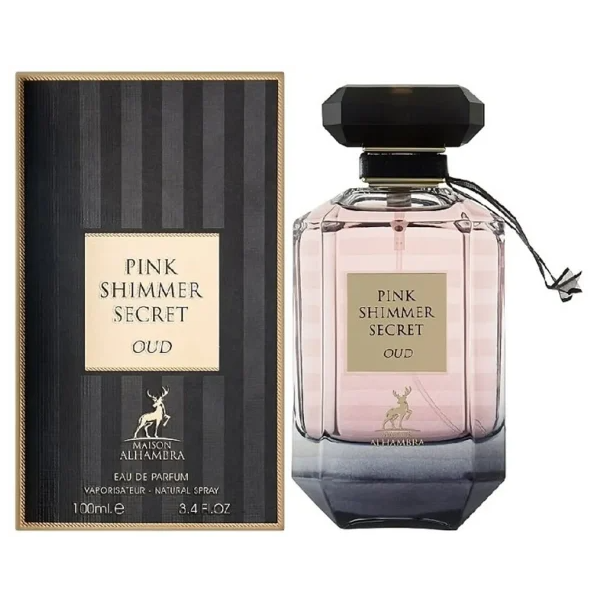 Maison Alhambra Pink Shimmer Secret Oud EDP 100 мл Духи для женщин Maison Alhambra EDP for Women 100 мл