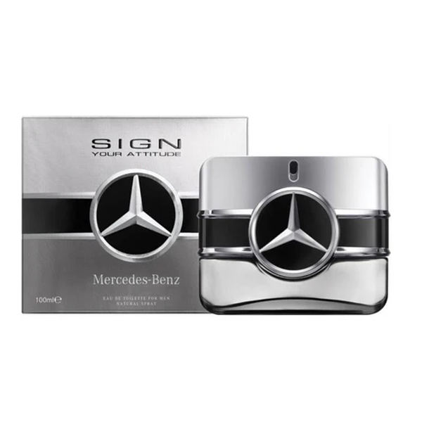 Mercedes-Benz Man Sign Your Attitude 100 мл Тестер туалетной воды Mercedes-Benz Sign Туалетная вода для мужчин 100 мл