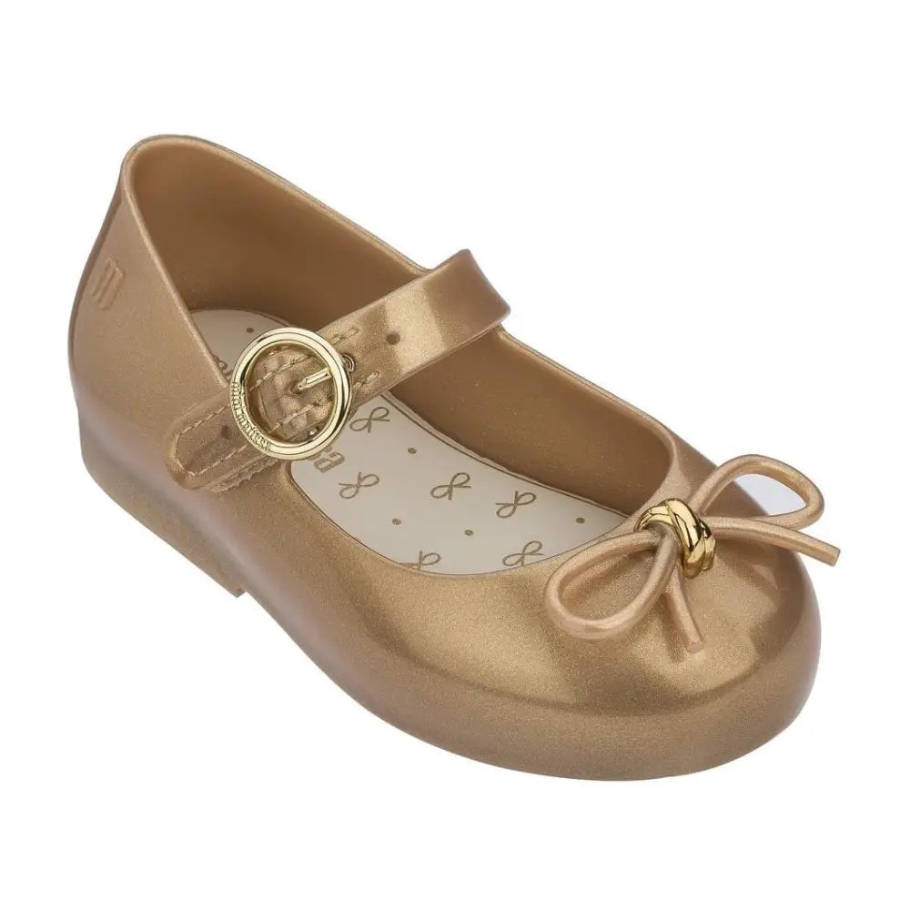 Mini Melissa Sweet Love נעלי מליסה לפעוטות זהב