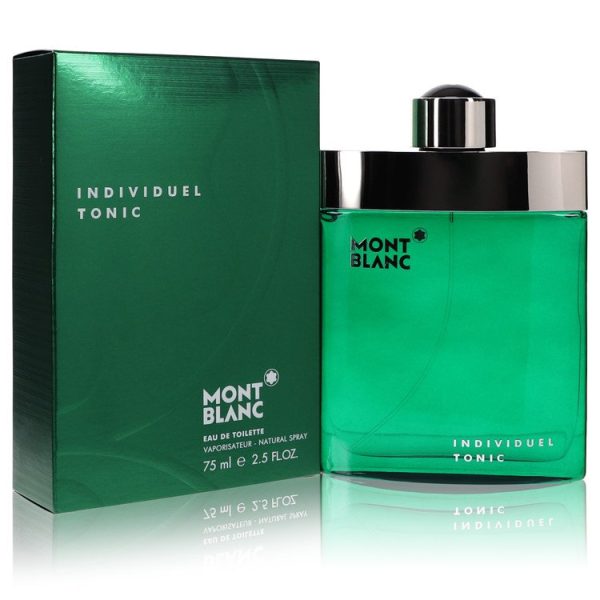 Mont Blanc Individuel Tonic EDT Spray 75 ML מון בלאן אינדיבידואל בושם לגבר א.ד.ט 75 מ"ל-בושם נדיר מאוד
