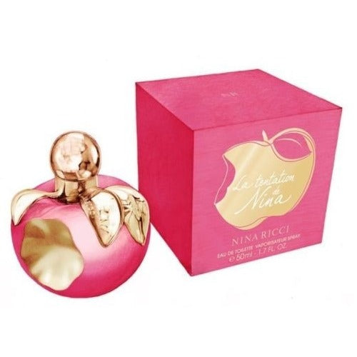 La Tentation De Nina Eau De Toilette 50 ML נינה ריצ'י לה טנטיישן דה נינה לימיטיד אדישן אדט לאישה 50 מ"ל - בושם לאישה-נדיר מאוד!
