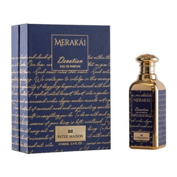 Patek Maison Merakai Devotion Unisex EDP Spray 100 ml פטק מייזון מראקיי דבוסיון אדפ 100 מ"ל בושם יוניסקס