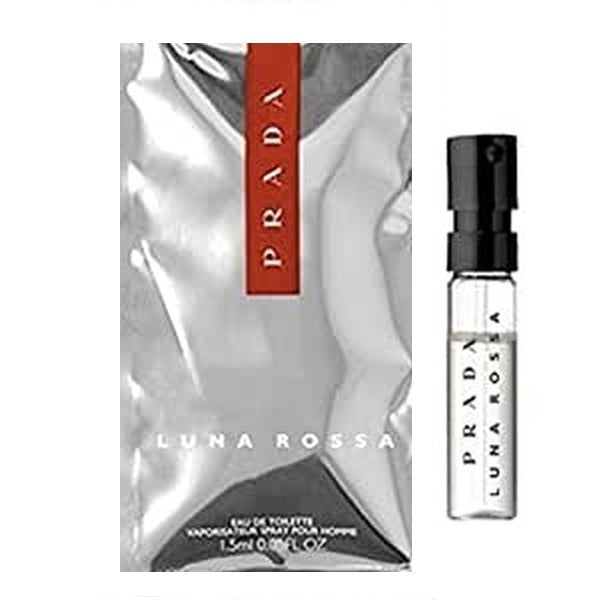 Prada Luna Rossa Eau De Toilette 1.2 ml Vial פרדה לונה רוסה מיניאטור אדט 1.2 מ"ל