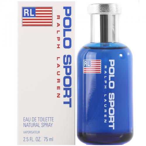 Ralph Lauren Polo Sport Eau de Toilette for Men 75 ml ראלף לורן פולו ספורט א.ד.ט לגבר 75 מ"ל-מהדורה ישנה-מגיע ללא ניילון