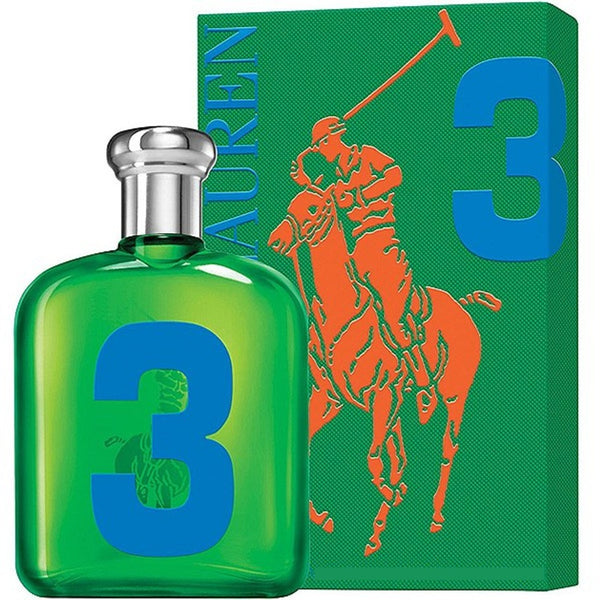 Ralph Lauren Green No.3 Eau de Toilette Spray 75 ML ראלף לורן ביג פוני מספר 3 אדט 75 מ"ל בושם לאשה-בושם נדיר