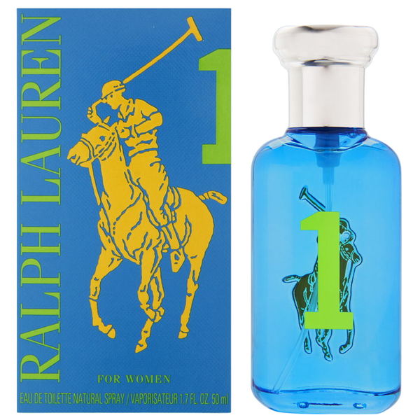 Ralph Lauren Big Pony Collection For Women #1 Blue Eau De Toilette 50 ML  ראלף לורן ביג פוני מספר 1 אדט 50 מ"ל בושם לאשה-בושם נדיר