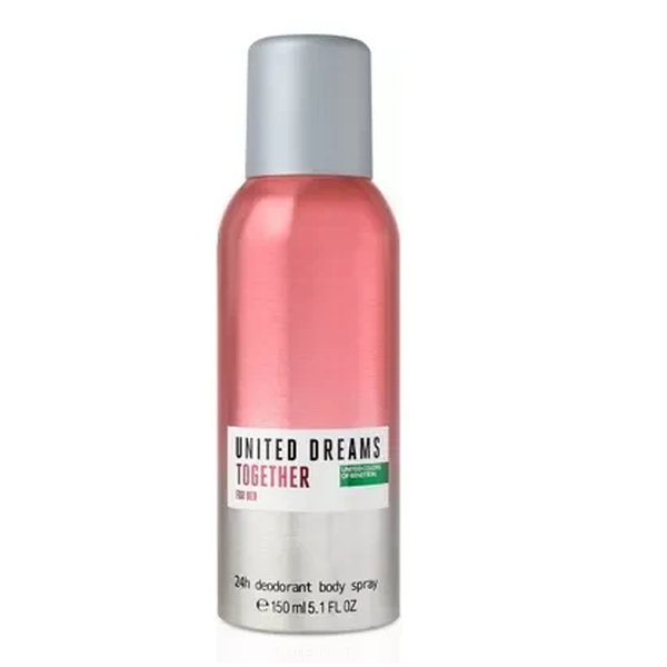 United Color Of Benetton United Dreams Together For Her Дезодорант-спрей 150 мл