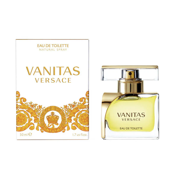 Vanitas by Versace Eau De Toilette Spray 50 ML ורסצ'ה וניטס א.ד.ט 50 מ"ל -בושם נדיר מאוד !
