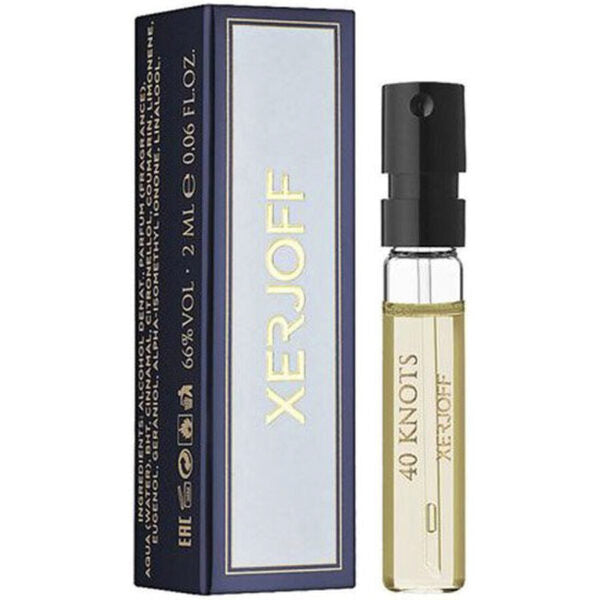 Xerjoff 40 Knots Eau De Parfum 2 ml Vial דוגמית קסרגוף 40 נוטס יוניסקס 2 מל אדפ
