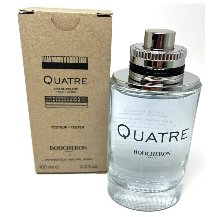 Boucheron Quatre Por Homme EDT 100ml בושם טסטר לגבר