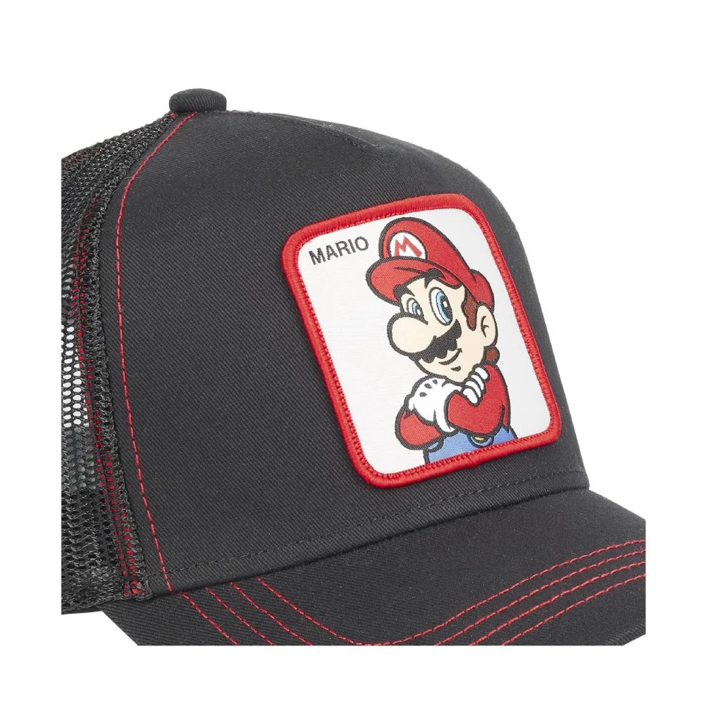 Caps Lab Super Mario כובע מצחייה האחים סופר מריו - מריו שחור