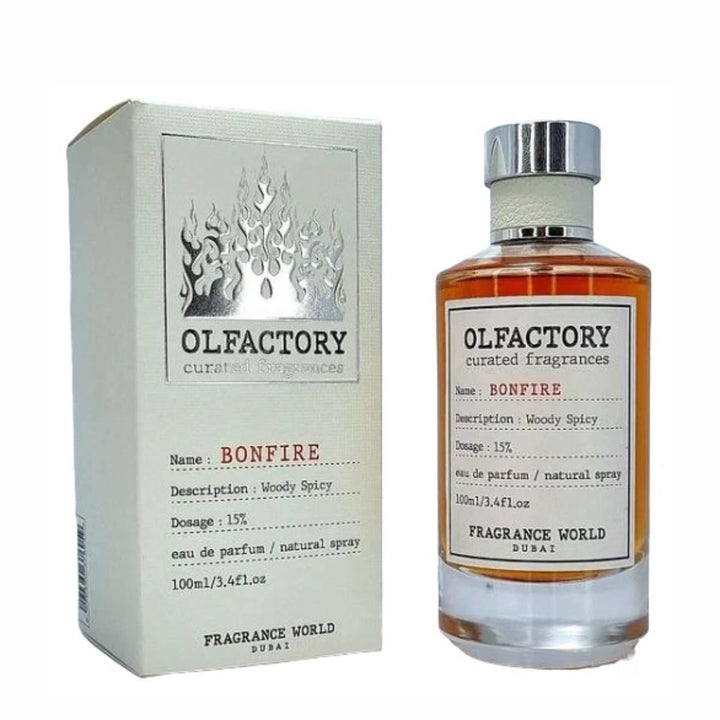 Fragrance World Curated Fragrances Bonfire EDP 100ml בושם יוניסקס