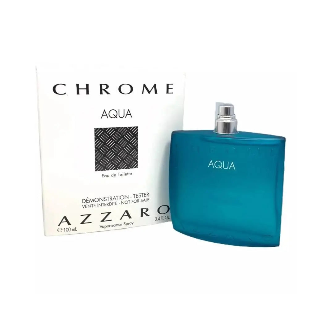 Azzaro Chrome Aqua EDT 100ml בושם טסטר לגבר