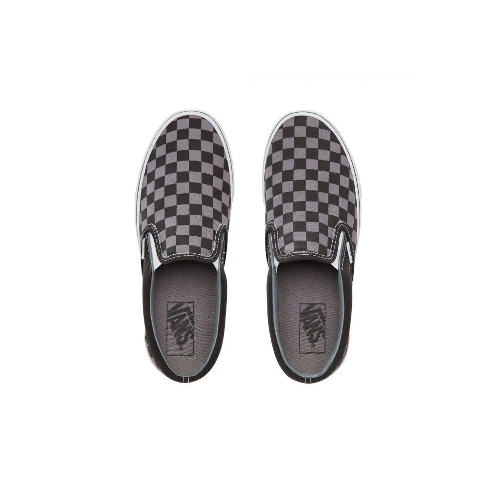 Vans Slip-On נעלי ואנס סליפ און משובץ שחור לגברים