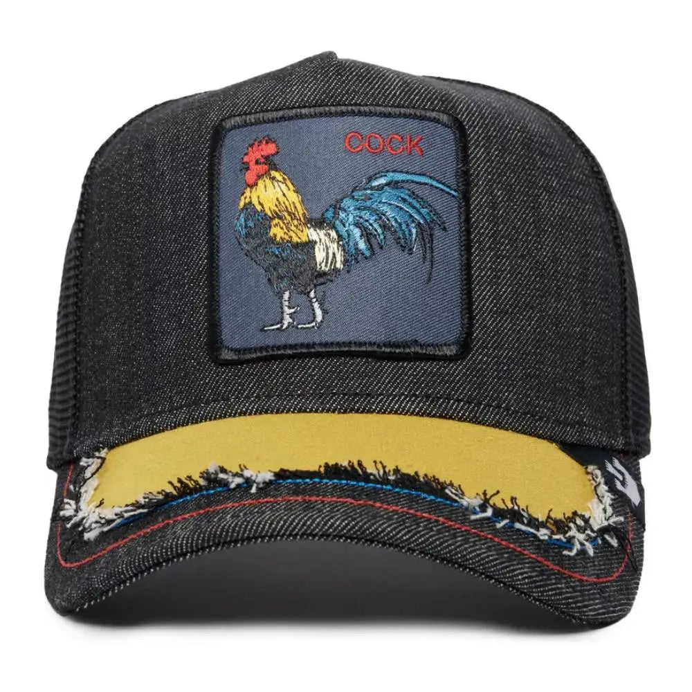 Goorin Bros Cock כובע מצחייה גורין תרנגול ג'ינס שחור/צהוב