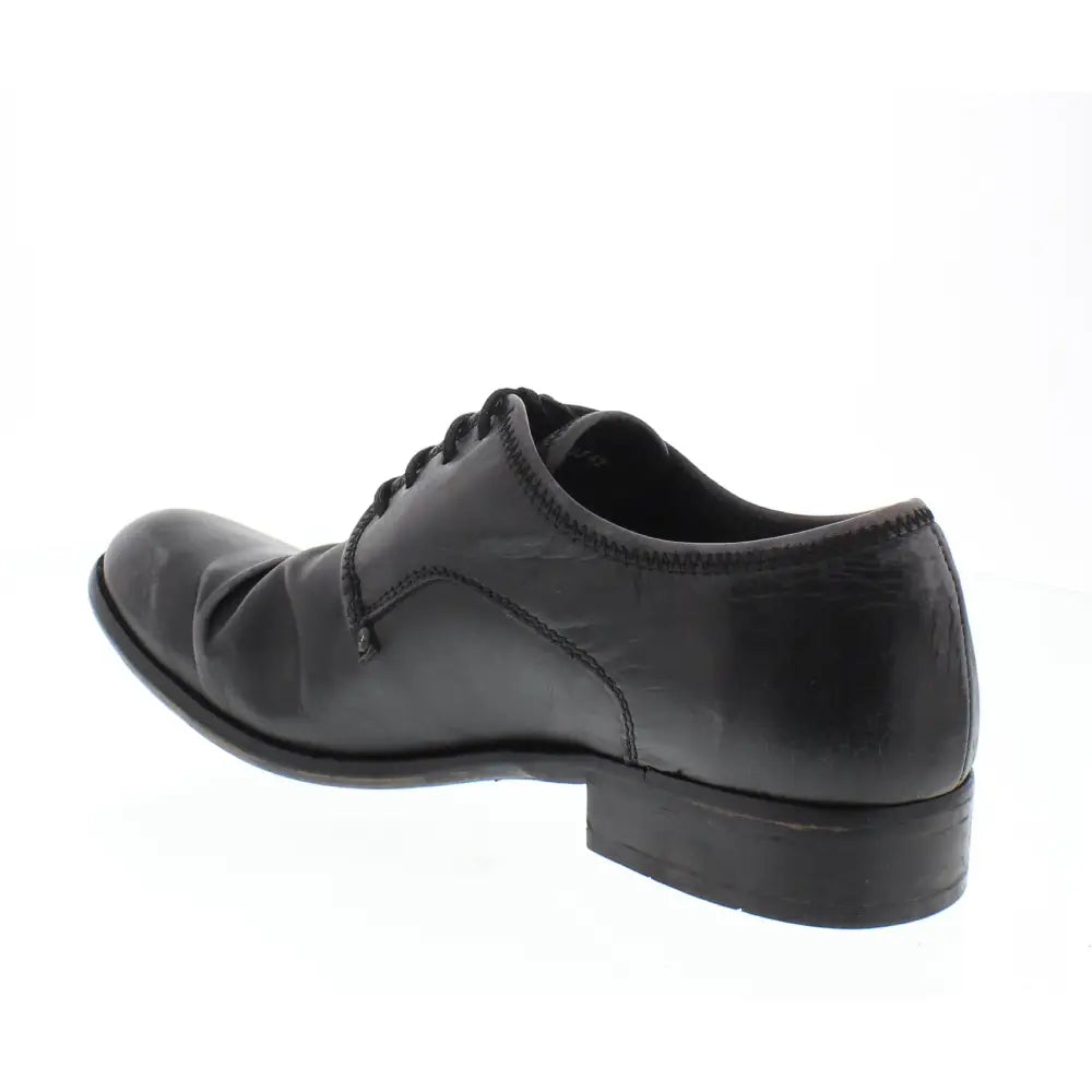 Fly London West Washed Black  נעלי פליי לונדון לגברים מעור שחור משופשף