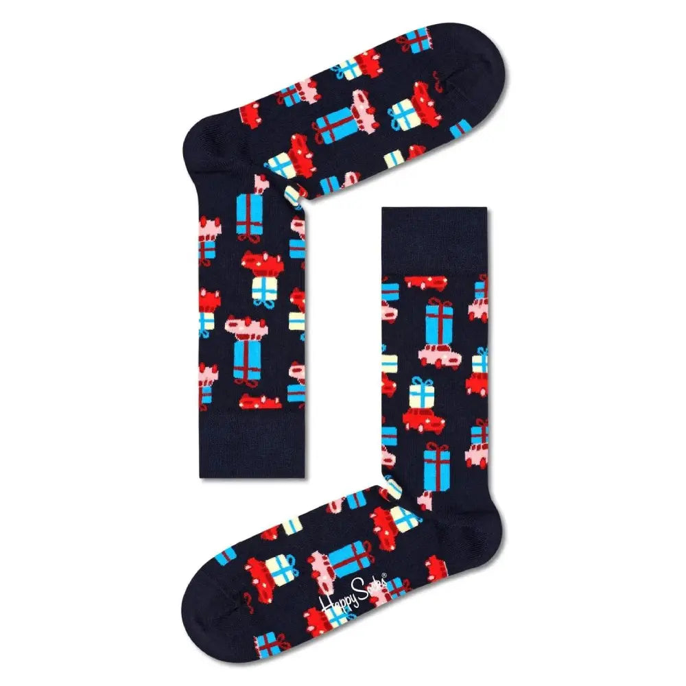 Happy Socks Decoration Time מארז 3 זוגות גרביים מידה 36-40