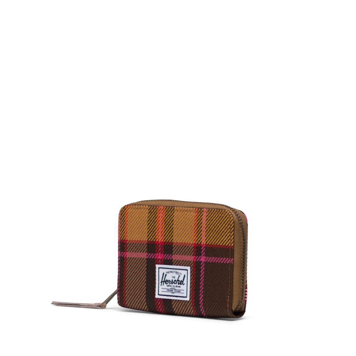 Herschel Tyler RFID Wallet Chestnut Plaid - הרשל ארנק