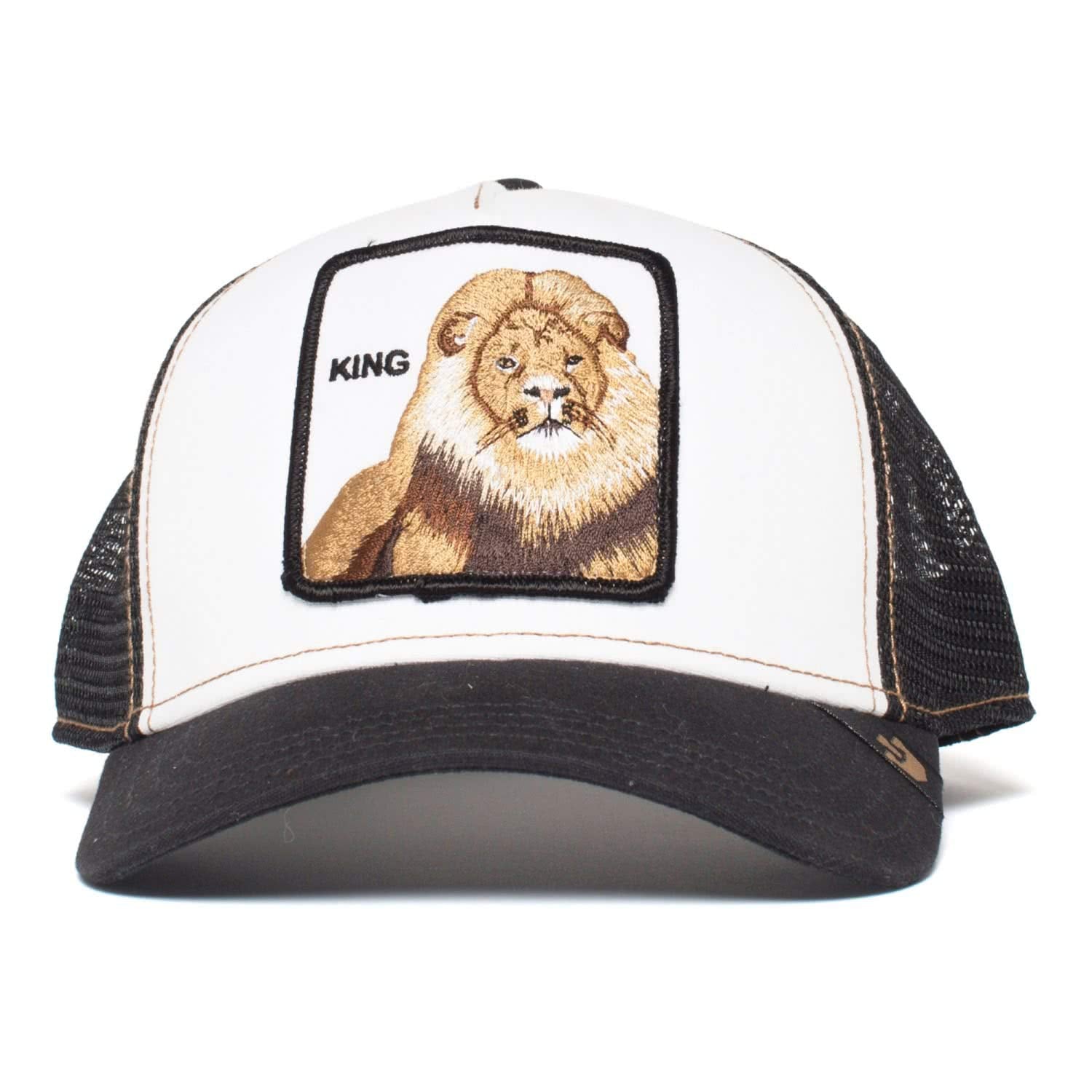 Goorin Bros King כובע מצחייה גורין אריה שחור לבן