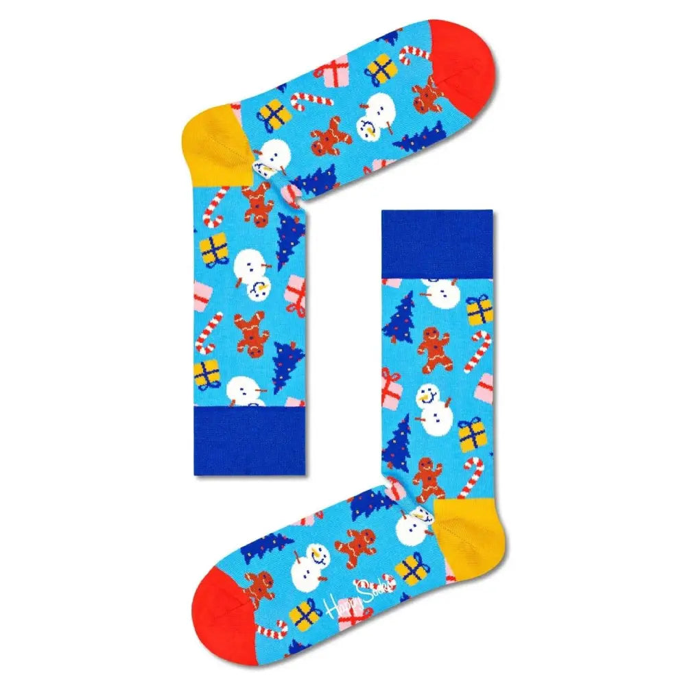 Happy Socks Decoration Time מארז 3 זוגות גרביים מידה 36-40