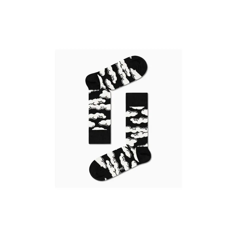 Happy Socks 4 Black & White מארז גרביים שחור לבן מידה 41-46