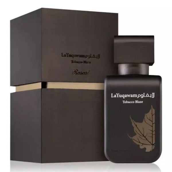 Rasasi - La Yuqawam Tobacco Blaze EDP For Men 75ML - לה יוקוואם טובאקו בלייז אדפ לגבר 75 מ"ל - רסאסי