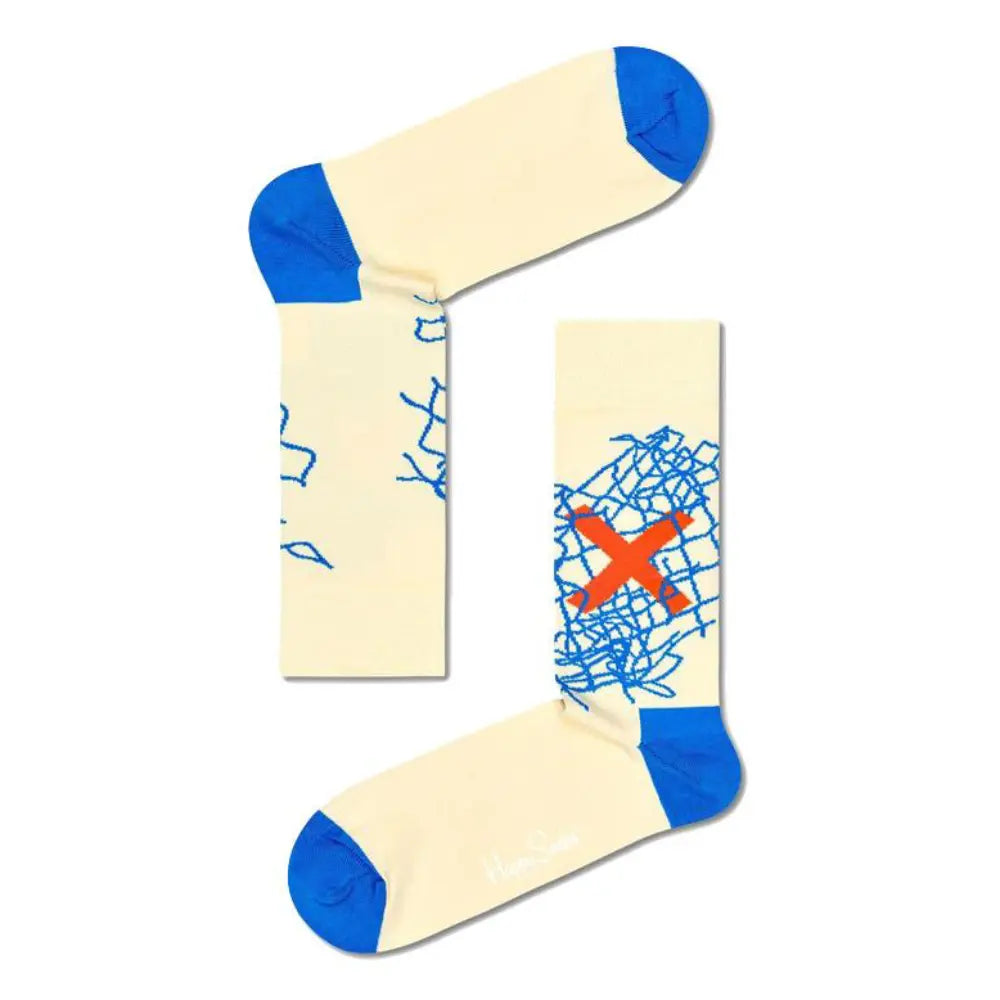 Happy Socks WWF מארז גרביים כחול 4 חלקים מידה 41-46
