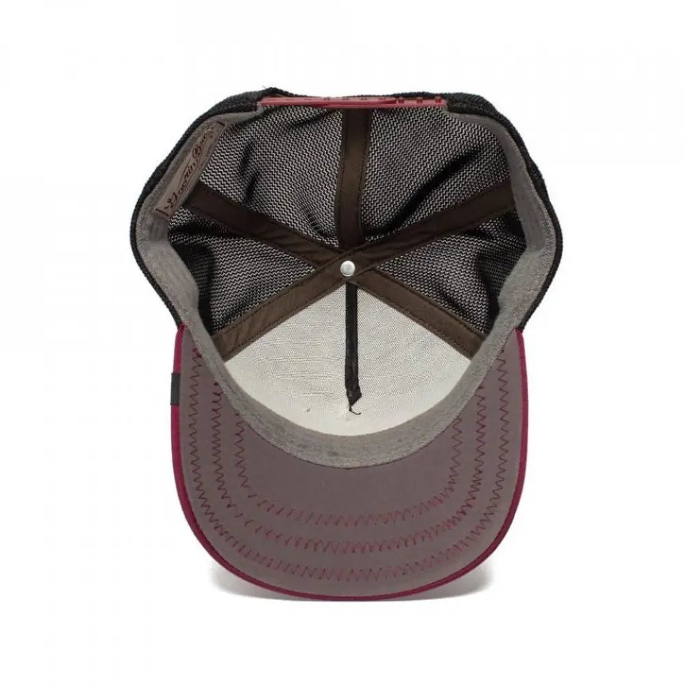 Goorin Bros Punk - כובע תוכי פאנק שחור סגול