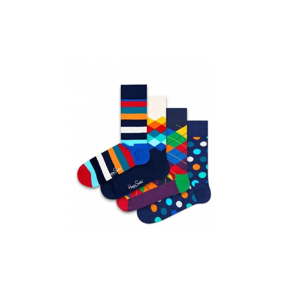 Happy Socks מארז 4 גרביים צבעוניים במיוחד מידה 36-40