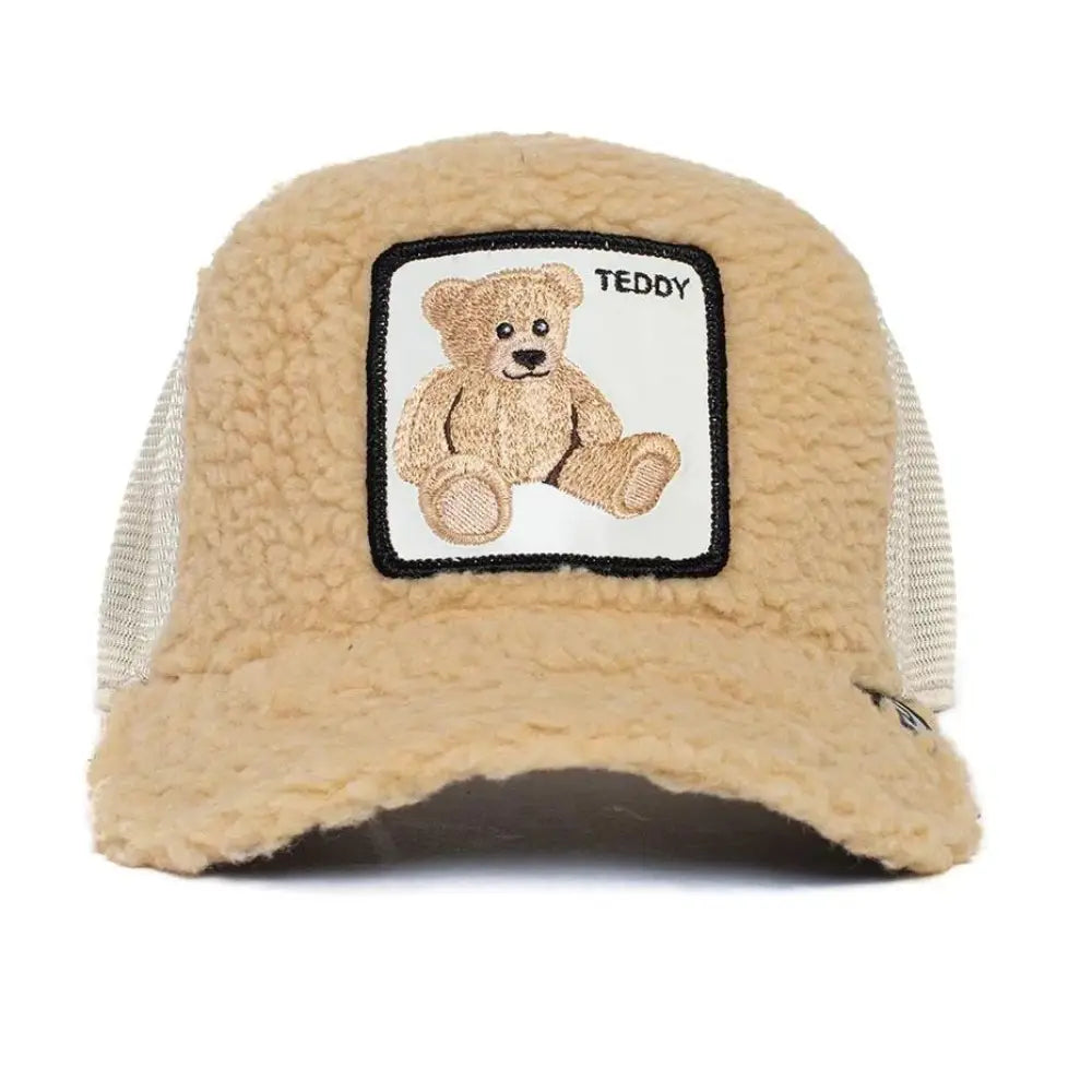 Goorin Bros Teddy כובע מצחייה פרוותי גורין דובון