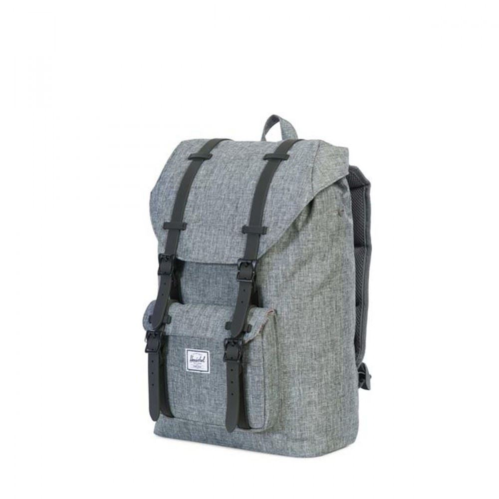 Herschel Little America Mid Vol Raven Gery 13" תיק גב הרשל ליטל אמריקה אפור