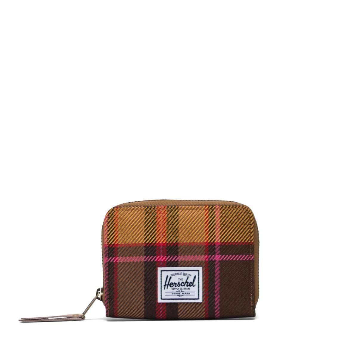 Herschel Tyler RFID Wallet Chestnut Plaid - הרשל ארנק