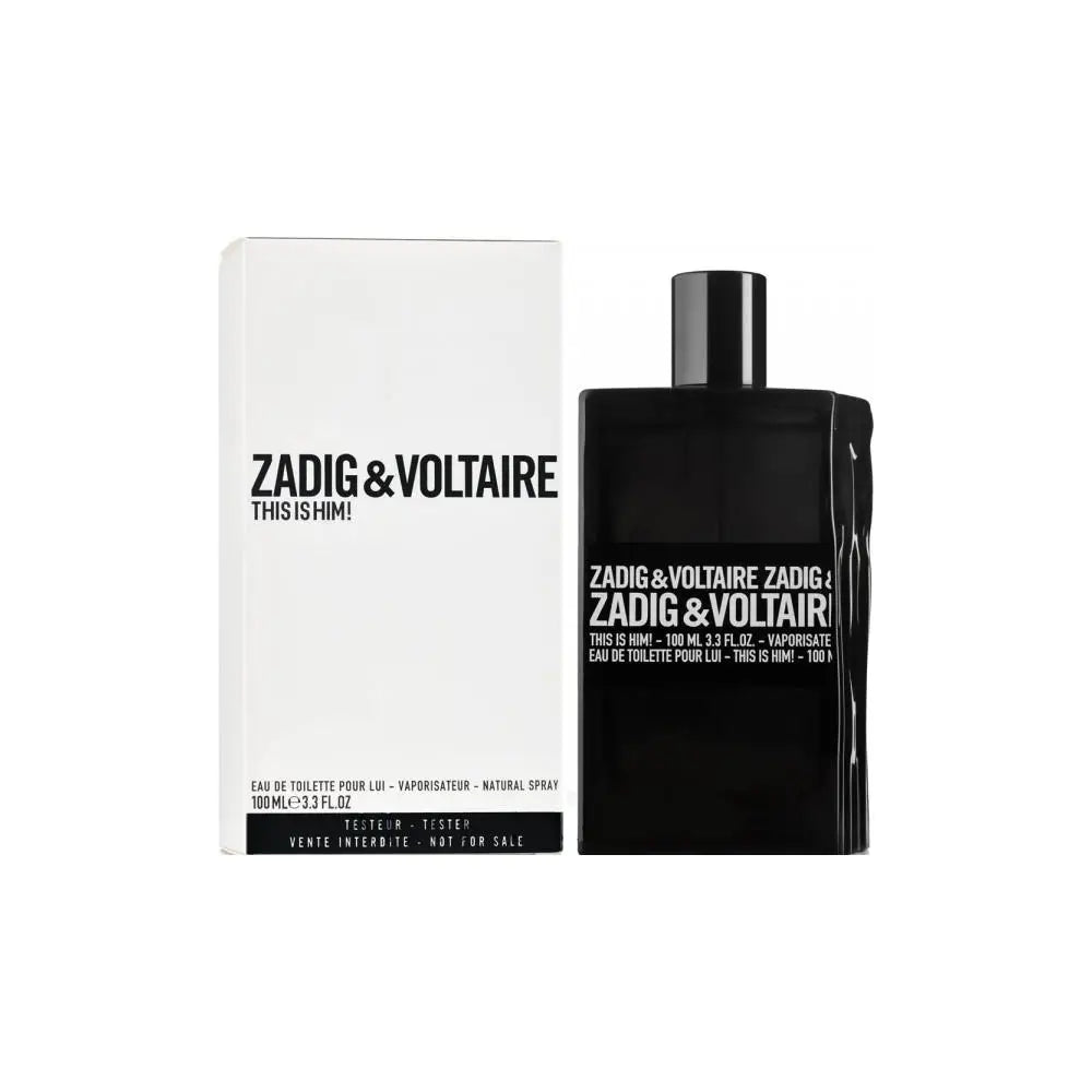 Zadig & Voltaire This Is Him EDT 100ml בושם טסטר לגבר Everywear
