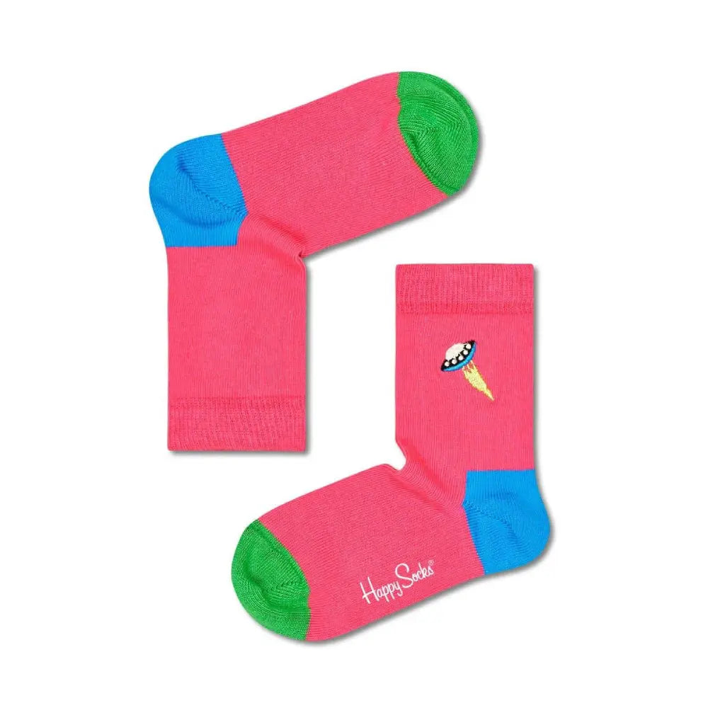 Happy Socks Space Socks מארז 4 זוגות גרביים לפעוטות